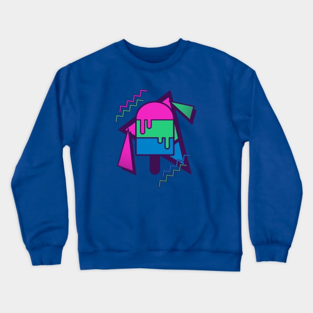 Sweet Pride - Polysexual Crewneck Sweatshirt by wanderingkotka